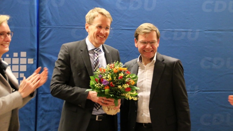 Daniel Günther und Johann Wadephul