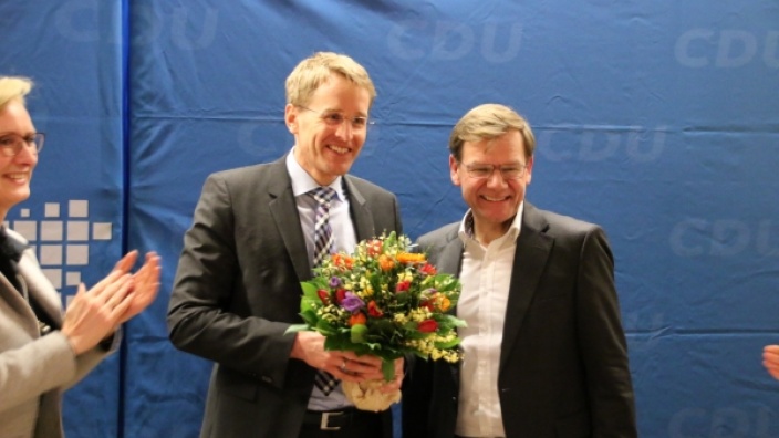 Daniel Günther und Johann Wadephul 