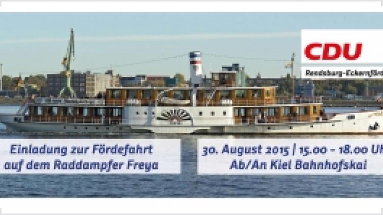 Fördefahrt mit dem Raddampfer "Freya"